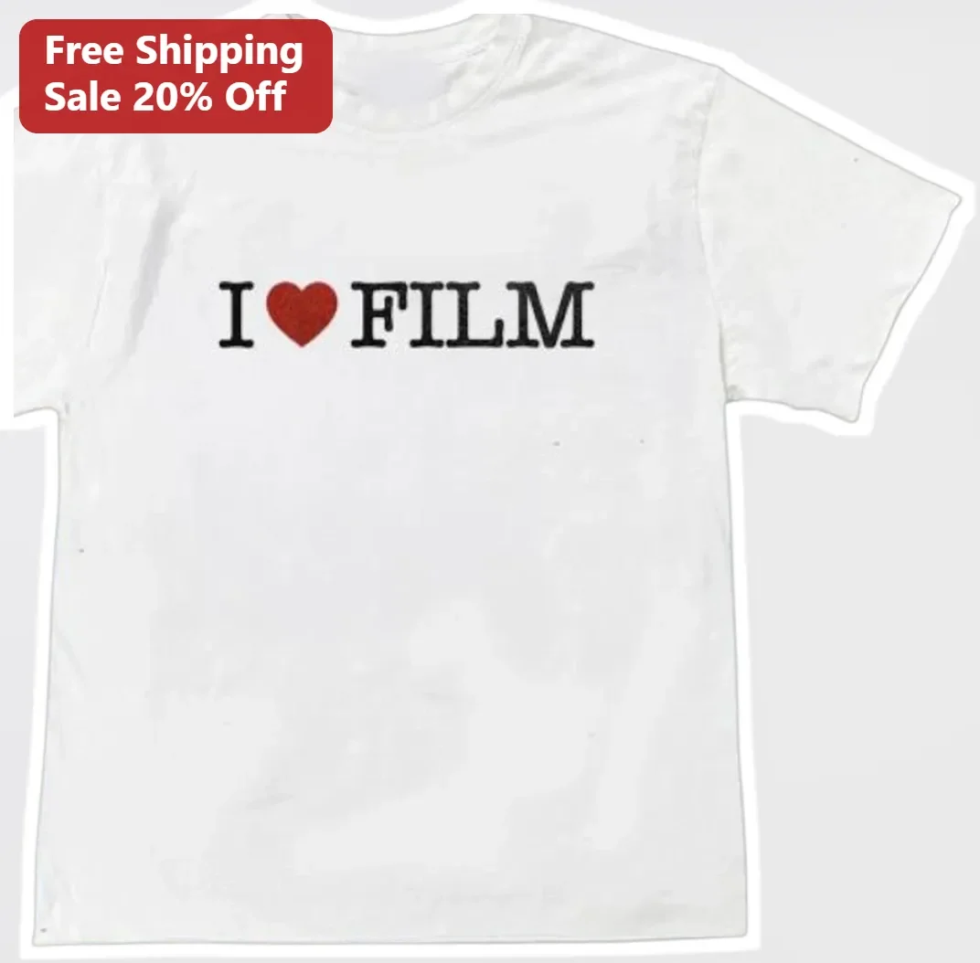I FILM Tee for Men Women Film Buff Cinephile Movie Lover Gift