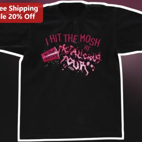 I Hit The Mosh Metallicious Tour Graphic Tee