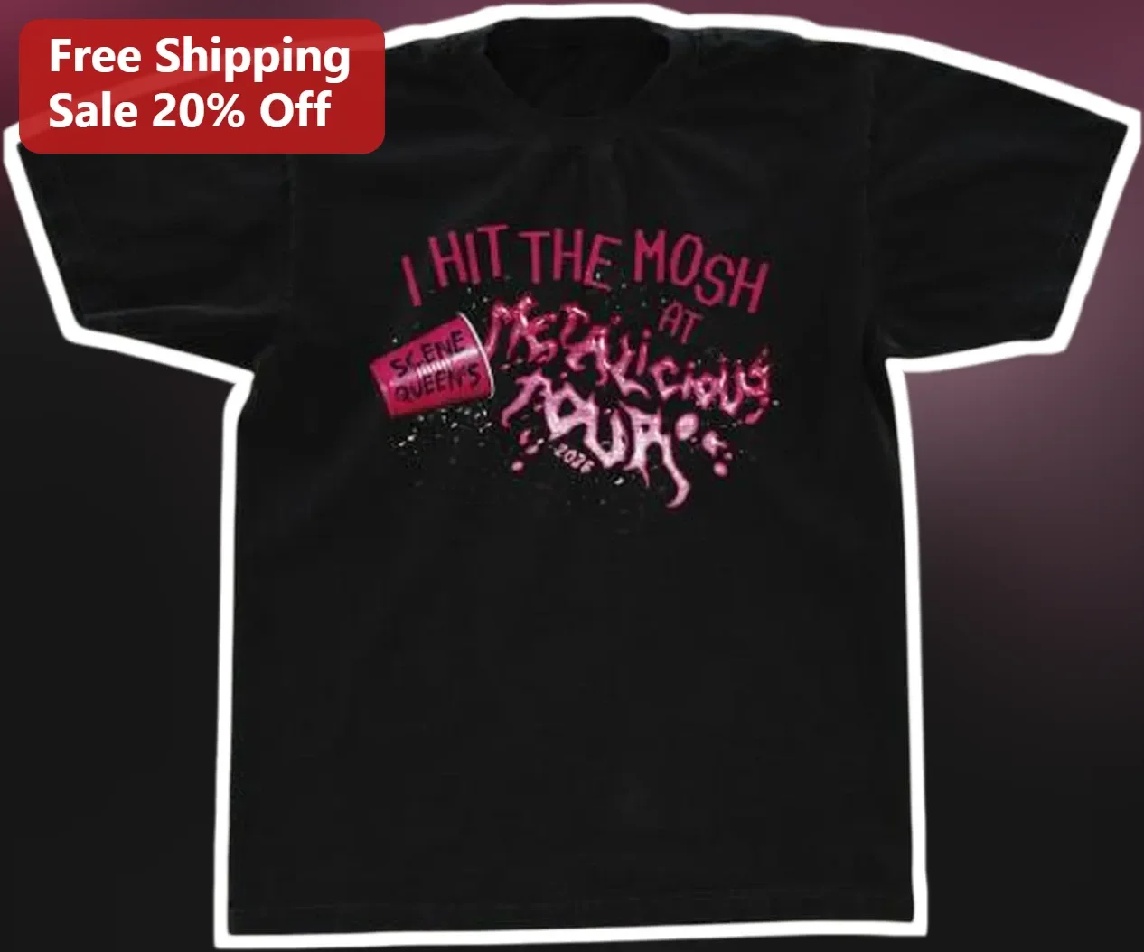 I Hit The Mosh Metallicious Tour Graphic Tee