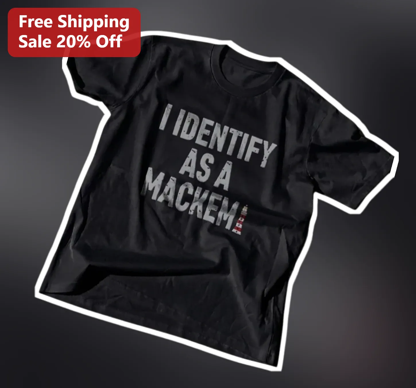 I Identify As A Mackem Tee Sunderland AFC Football Fan Shirt