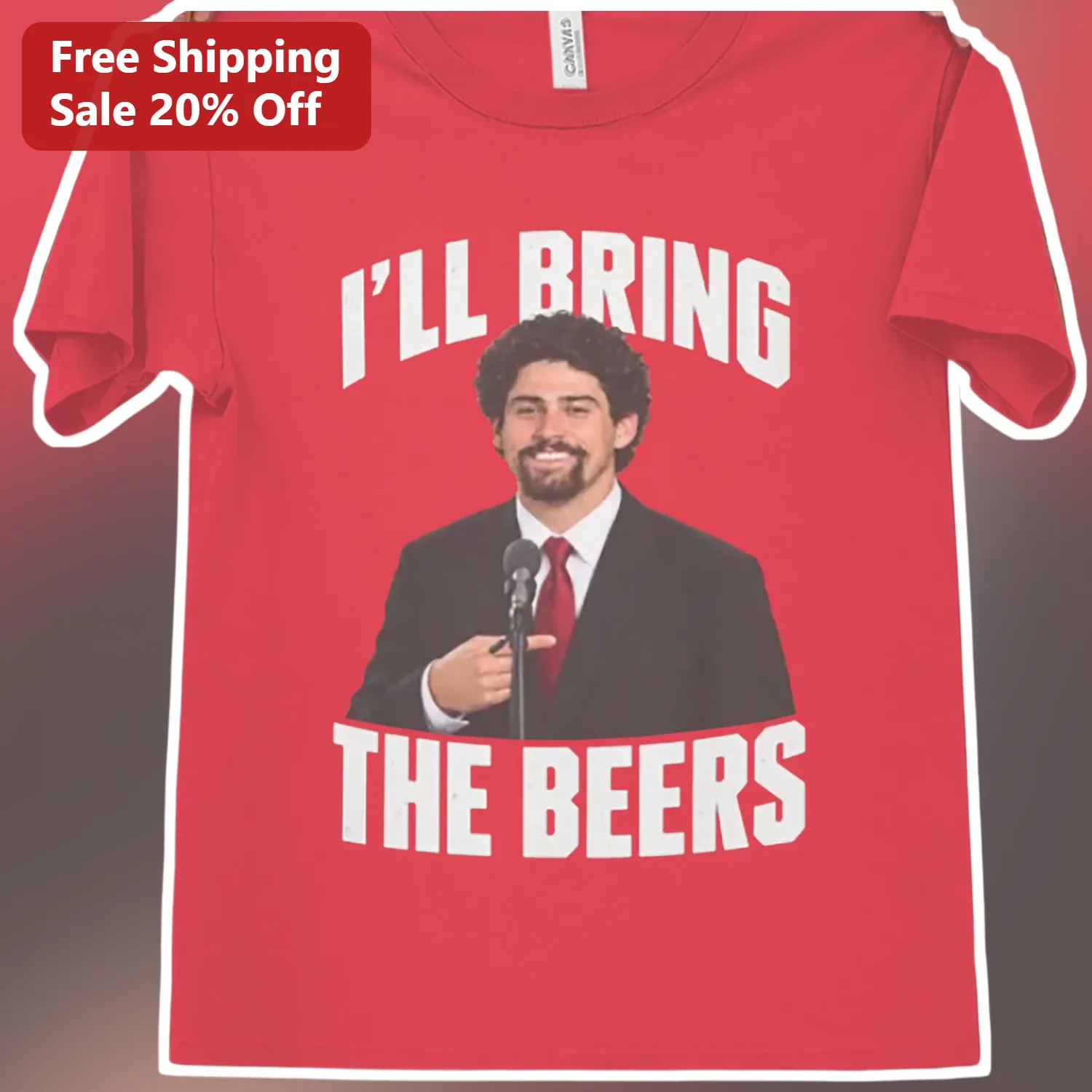 I'll Bring the Beers Josh Shapiro Meme Graphic Tee for Men