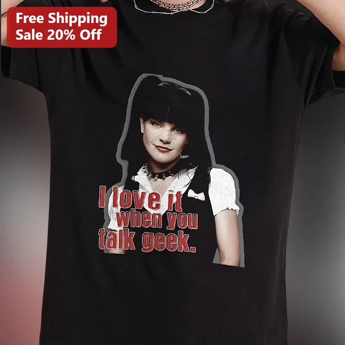 I Love It When You Talk Geek Tee Parker Posey Retro Pop Culture Graphic Shirt Gift for Geeks Nerds