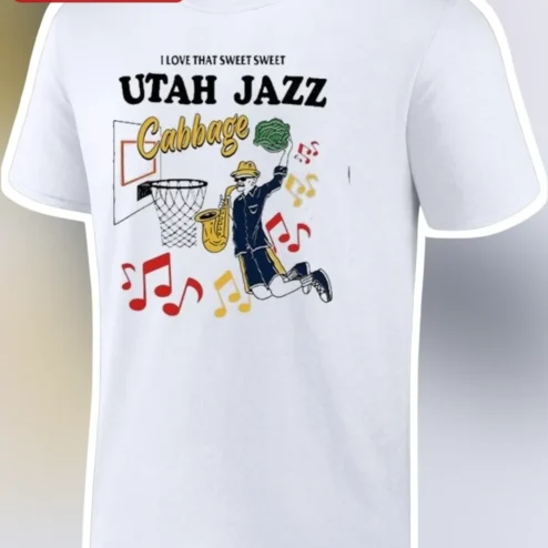 I Love That Sweet Sweet Utah Jazz Tee Funny Basketball Fan Gift Music Lyric Shirt