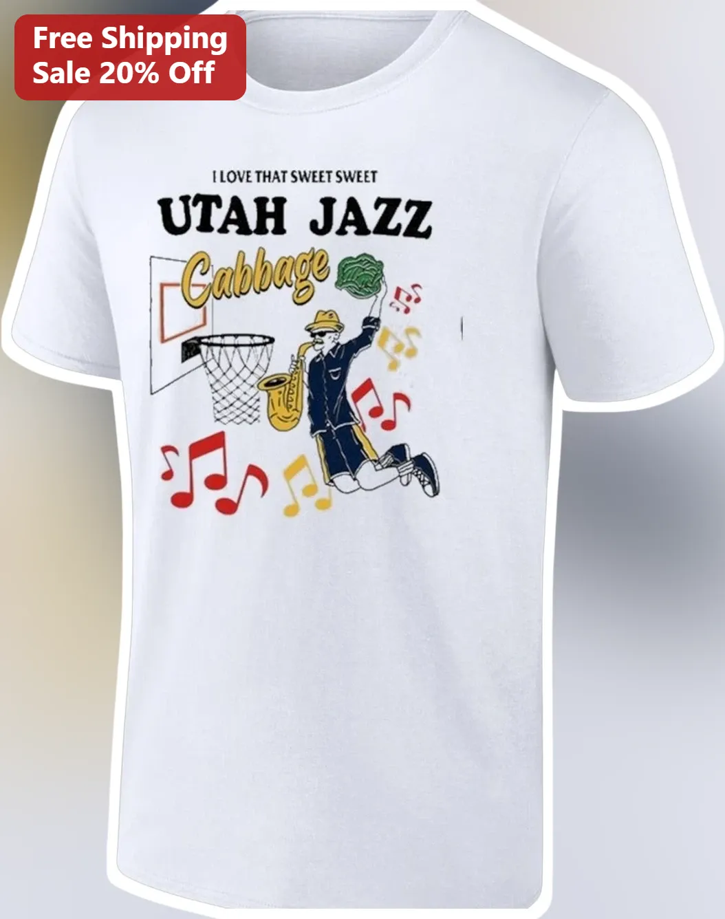 I Love That Sweet Sweet Utah Jazz Tee Funny Basketball Fan Gift Music Lyric Shirt