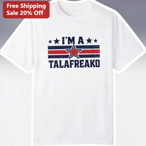I'M A TALAFREAKO Tee James Talarico Shirt Retro Distressed Graphic