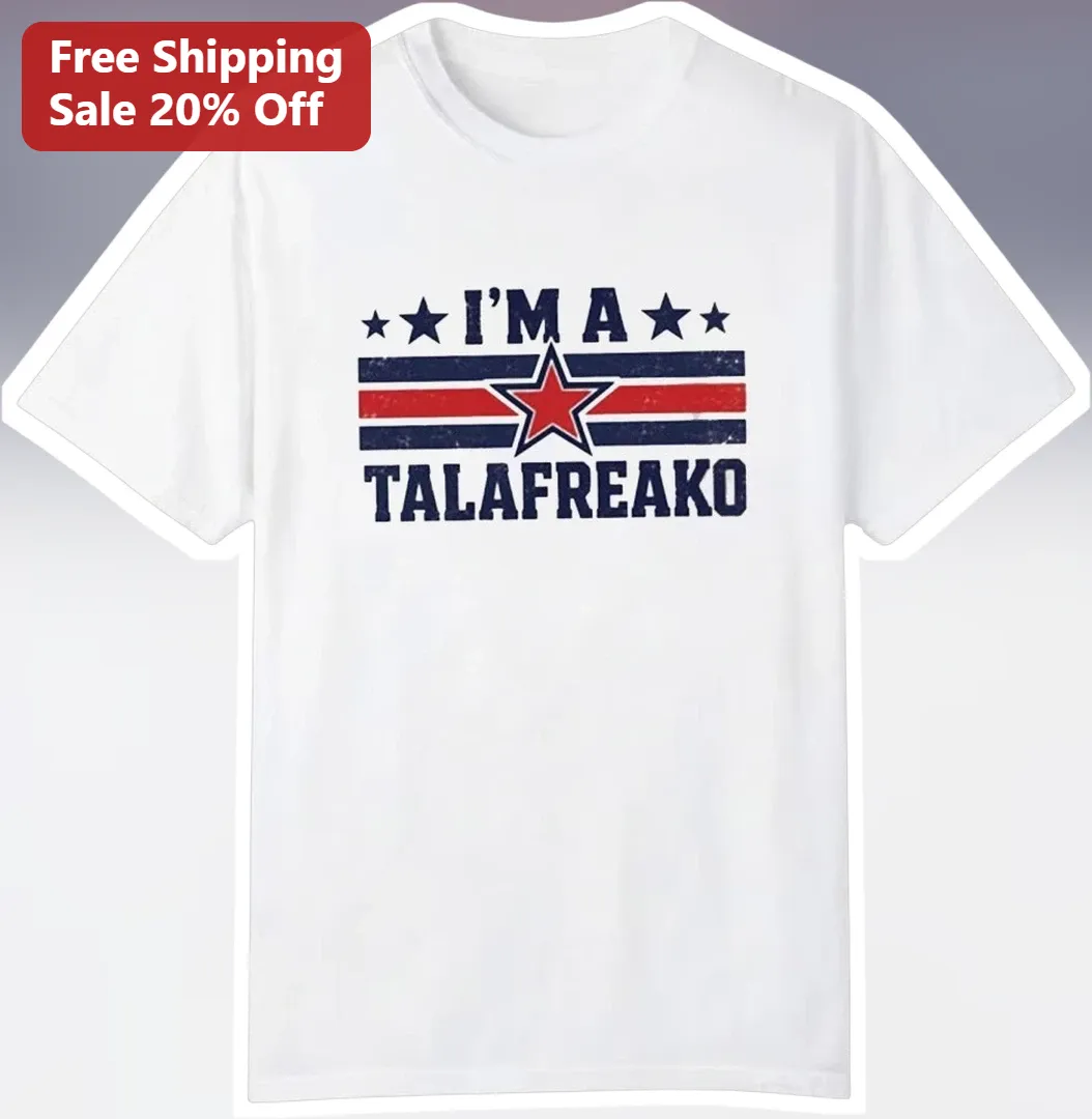 I'M A TALAFREAKO Tee James Talarico Shirt Retro Distressed Graphic