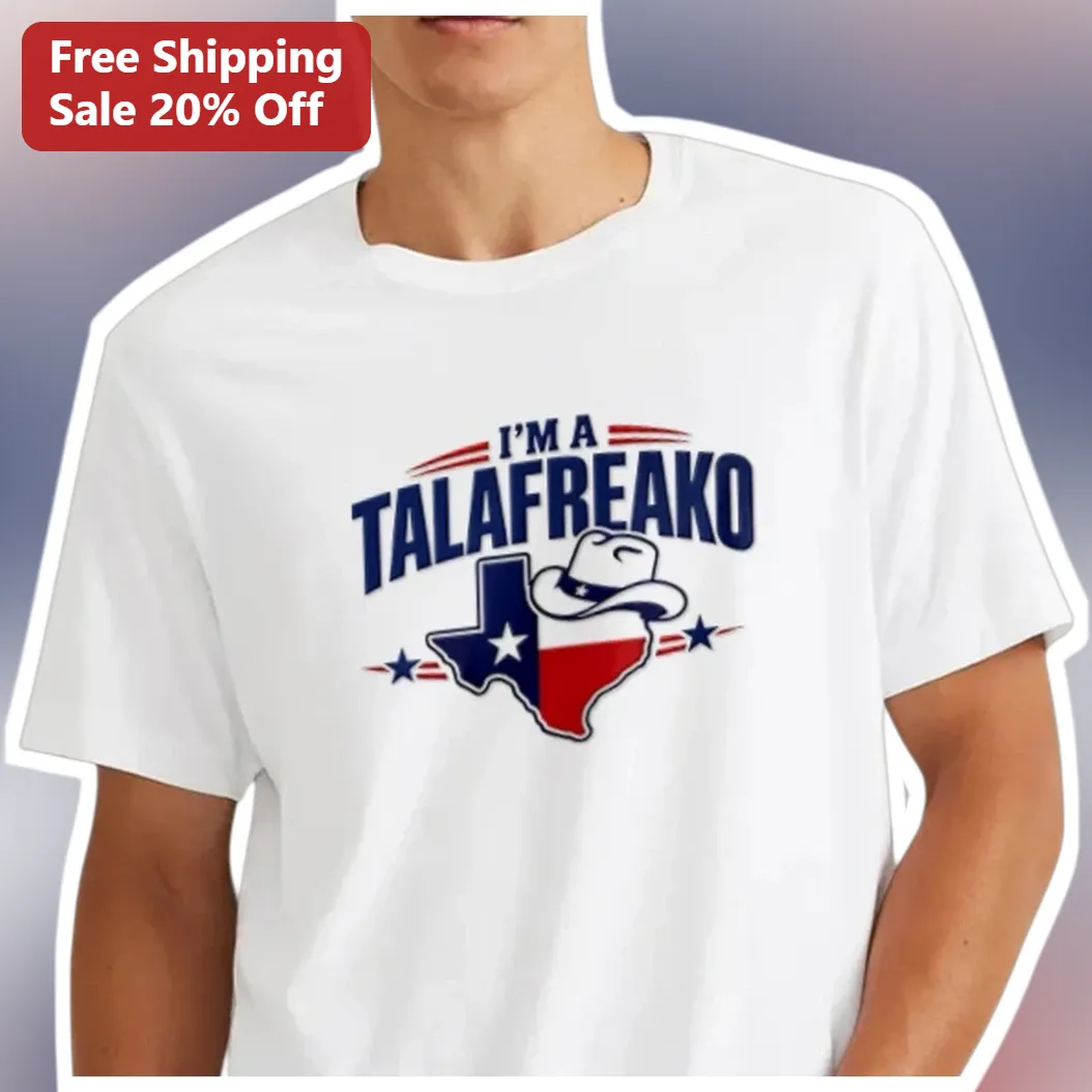 I'M A TALAFREAKO Tee James Talarico Texas Pride Graphic Shirt