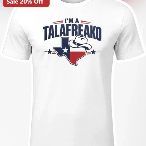 I'M A TALAFREAKO Tee James Talarico Texas Senate Campaign Graphic Shirt