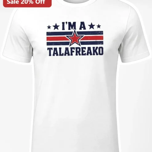 I'm A Talafreako Tee James Talarico Vintage Rock Band Merch Shirt