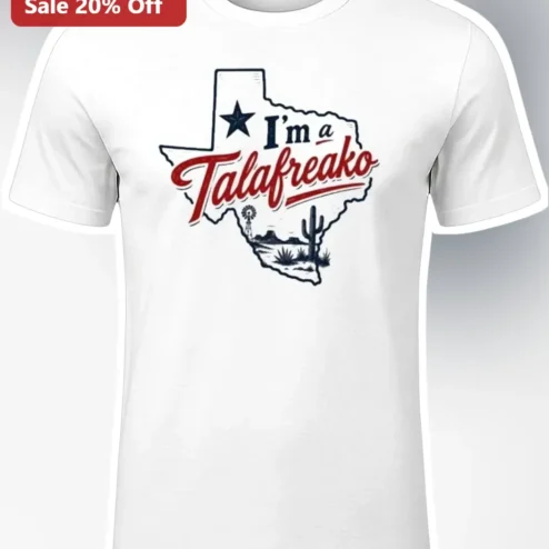 I'm a Talafreako Tee Vintage Western Texas Graphic Shirt for Locals