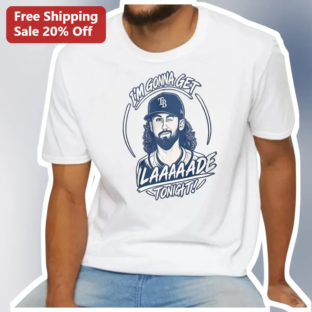 I'M GONNA GET ILAAAAADE TONIGHT! Randy Arozarena Tampa Bay Rays Graphic Tee