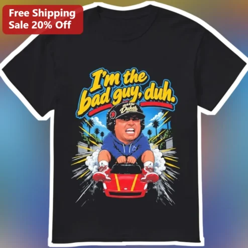 I'm The Bad Guy Duh John Cena WWE Caricature Graphic Tee