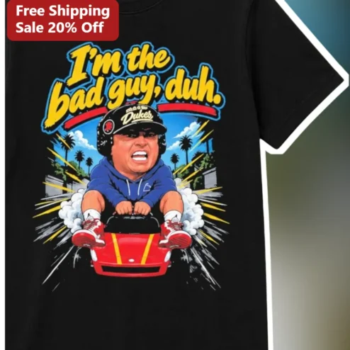 I'm The Bad Guy Duh Mike Wazowski Monsters Inc Graphic Tee