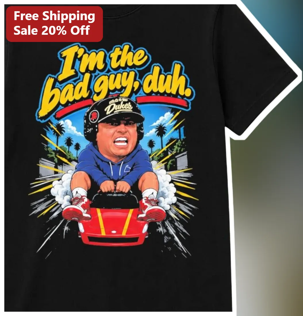 I'm The Bad Guy Duh Mike Wazowski Monsters Inc Graphic Tee