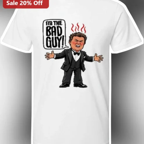 I'M THE BAD GUY! Joe Pesci Goodfellas Movie Quote Graphic Tee
