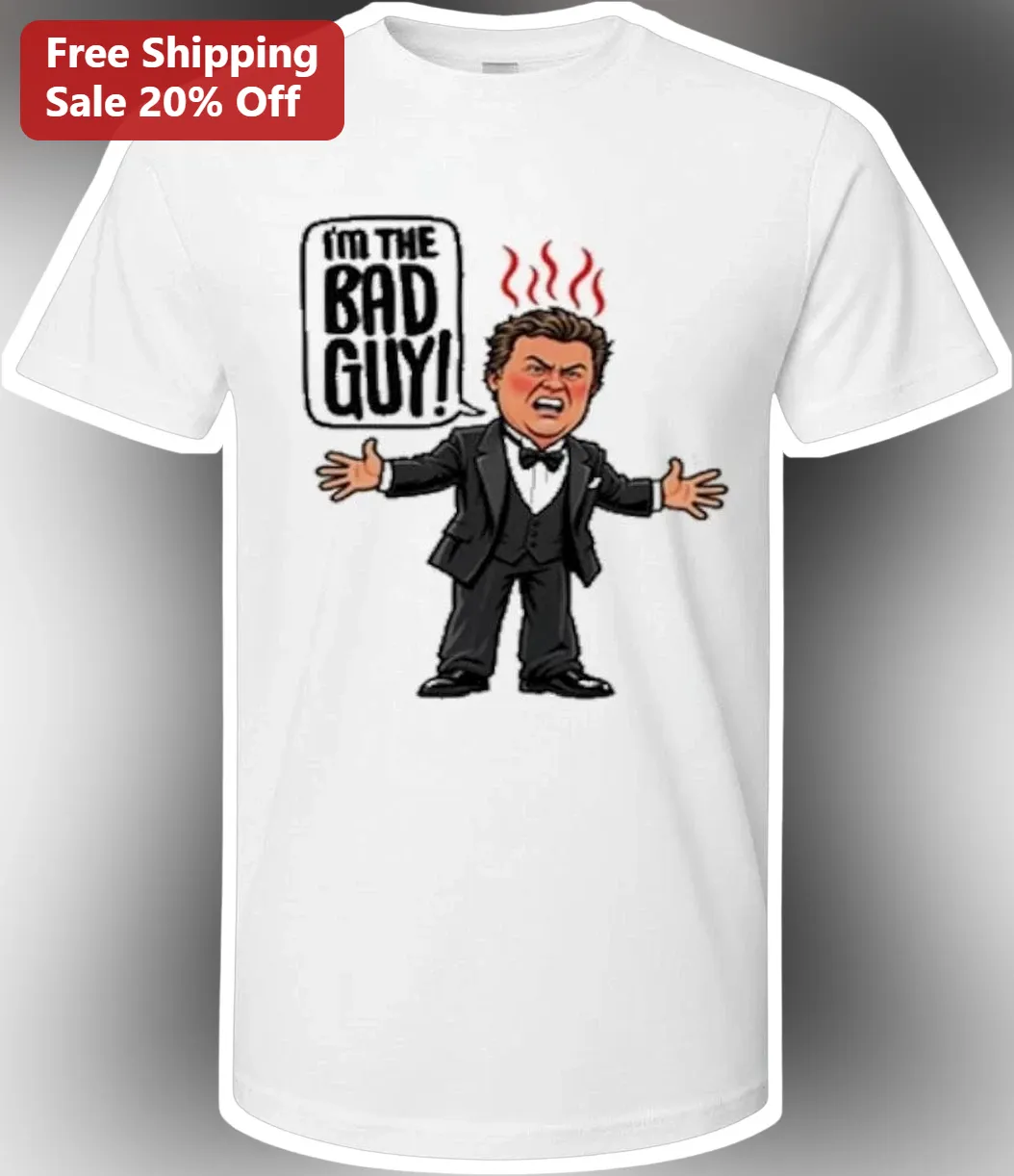 I'M THE BAD GUY! Joe Pesci Goodfellas Movie Quote Graphic Tee