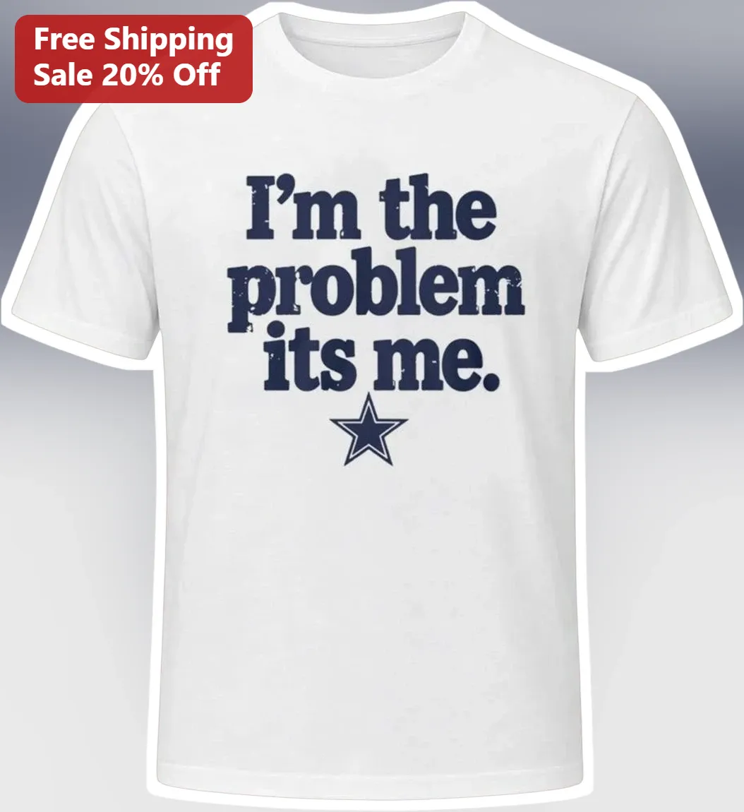 I'm The Problem It's Me Vintage Distressed Star Graphic Tee Self-Deprecating Humor Shirt