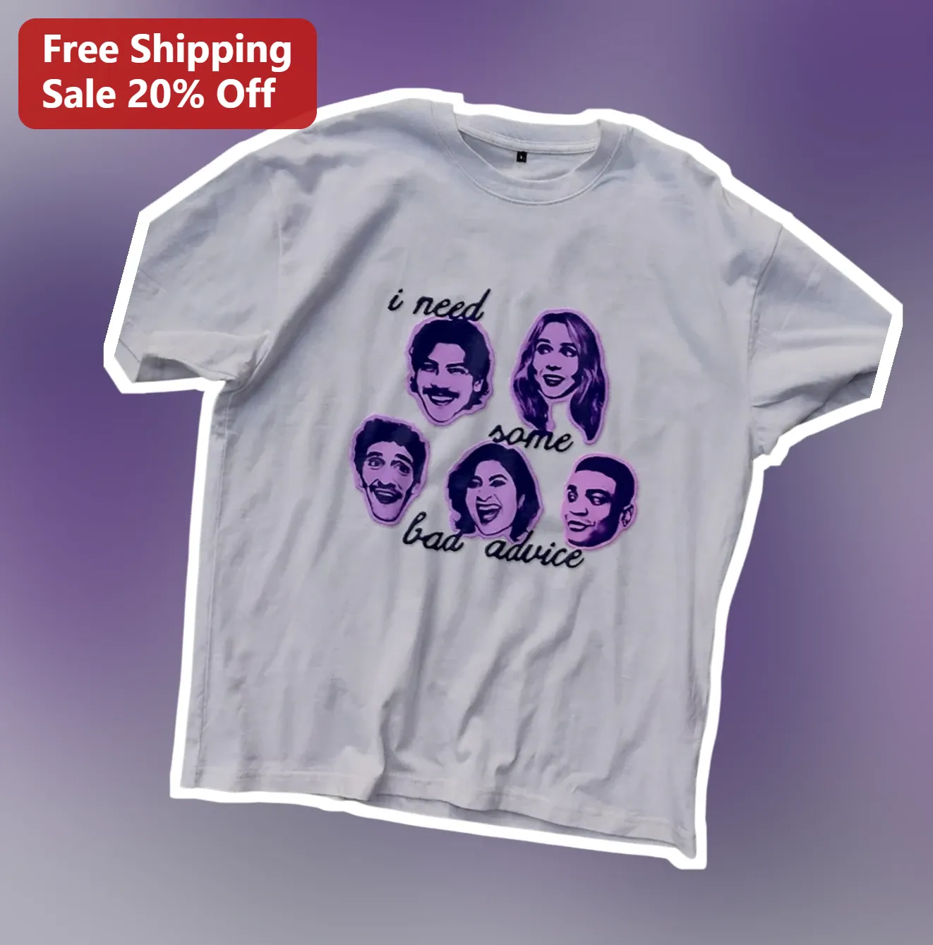 I Need Some Bad Advice How I Met Your Mother Cast Graphic Tee