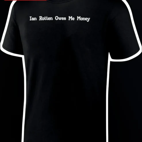 Ian Rotten Owes Me Money Tee Indie Wrestling ECW Fan Graphic Shirt