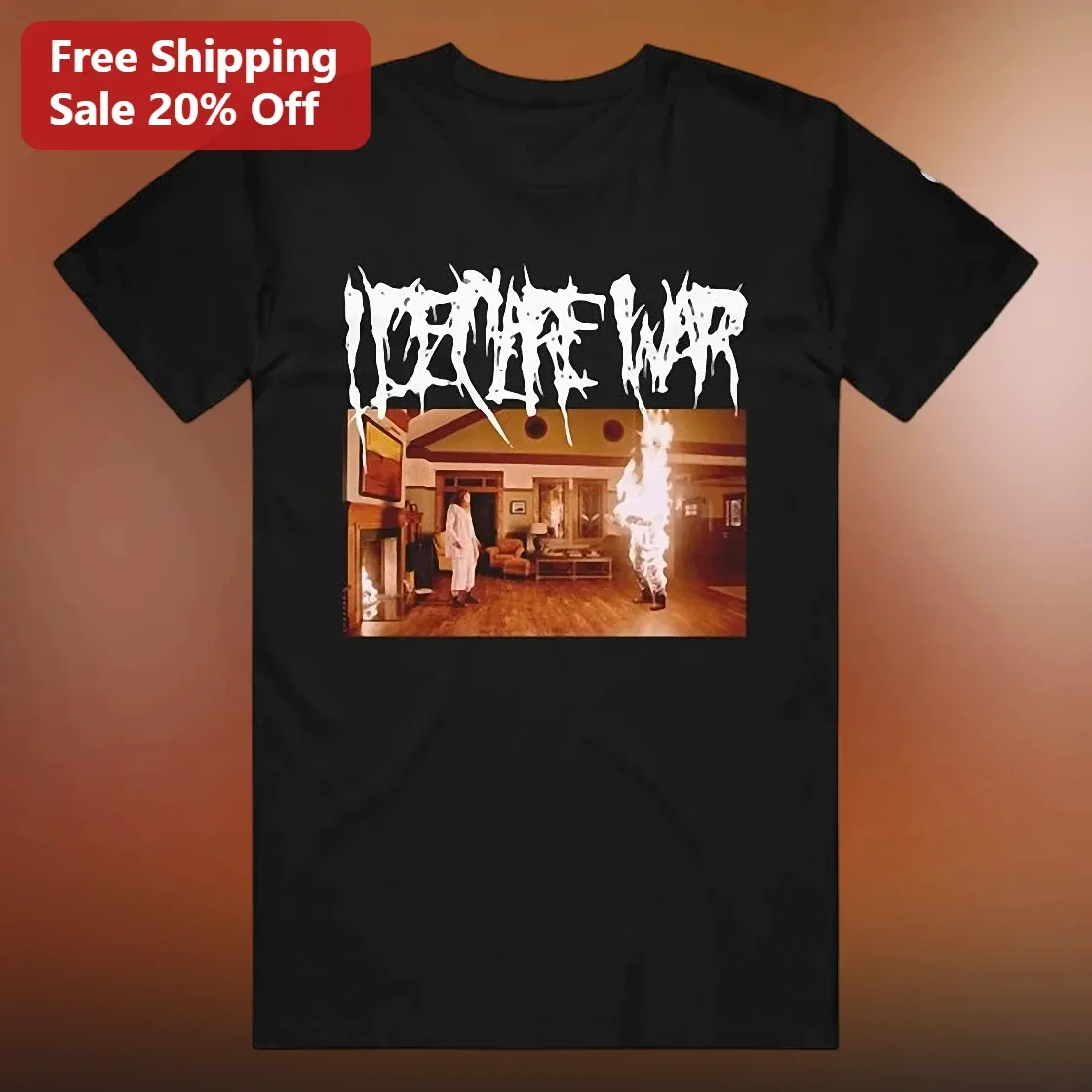 Ice Cube War Tee Vintage Hip Hop Graphic T-Shirt for Men Women