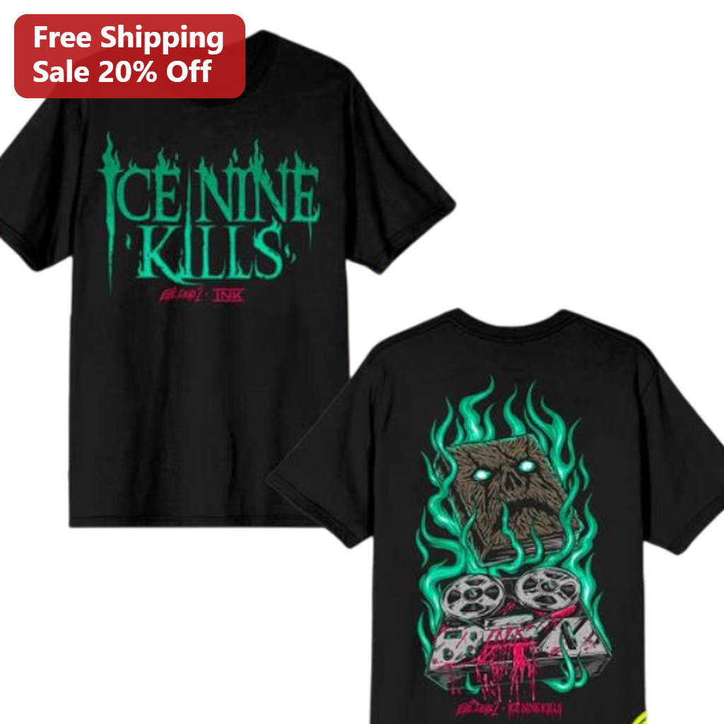 Ice Nine Kills Tee Horror Metal Band Merch Spooky Graphic Rock Shirt Gift for Fans