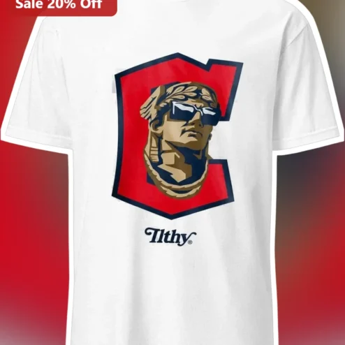 Ilthy Roman Statue Sunglasses Graphic Tee Streetwear Hip Hop Cotton Shirt