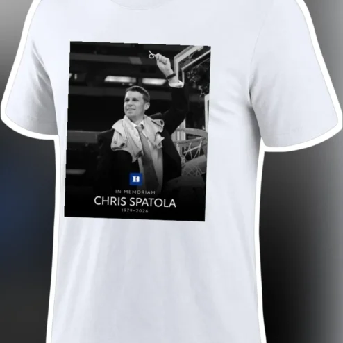 In Memoriam Chris Spatola 1979-2026 Duke Blue Devils Memorial Tribute Tee