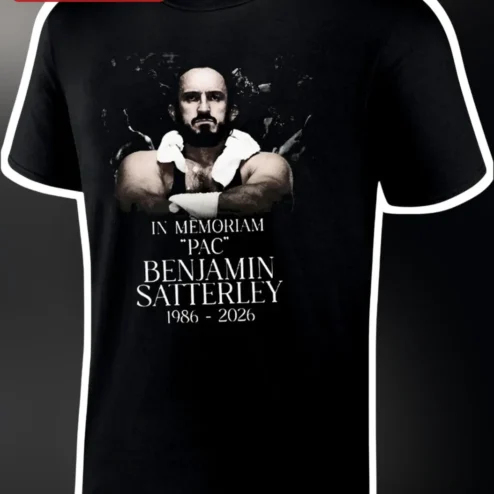 In Memoriam PAC Benjamin Satterley 1986-2026 Tribute Tee