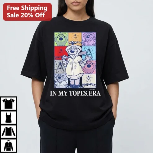 In My Topes Era Tee Albuquerque Isotopes Baseball Mascot Shirt Gift for Baseball Fans and Pop Culture Collectors