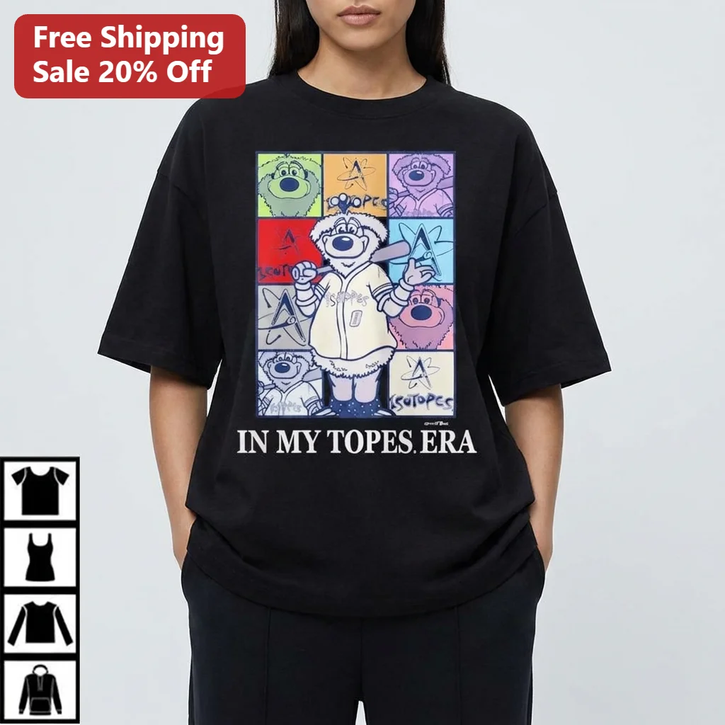 In My Topes Era Tee Albuquerque Isotopes Baseball Mascot Shirt Gift for Baseball Fans and Pop Culture Collectors