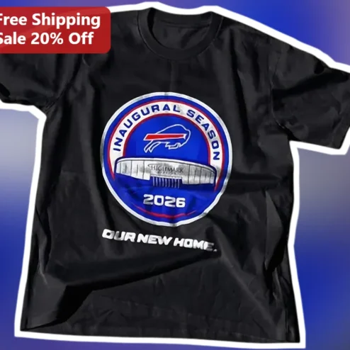 Inaugural Season Our New Home Buffalo Bills Tee