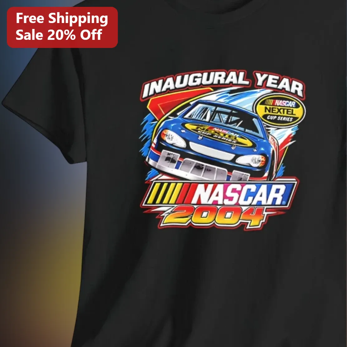 Inaugural Year NASCAR Nextel Cup Series 2004 Tee Vintage Stock Car Racing Gift for Motorsports Fans