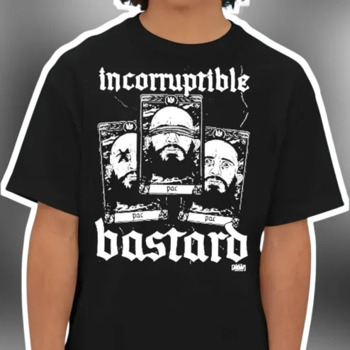 Incorruptible Bastard Triple H Wrestling Tee Gothic Graphic Shirt