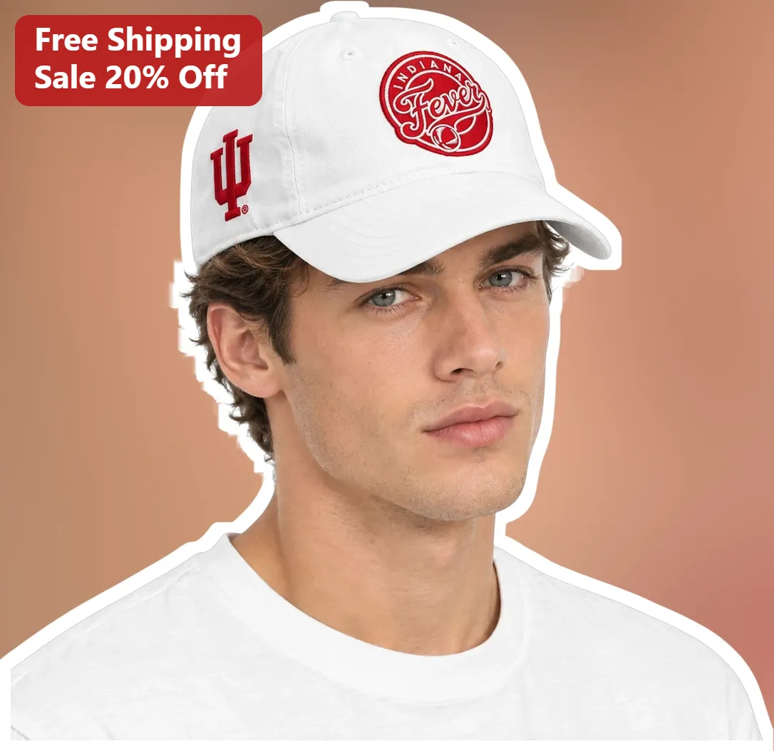 Indiana Fever IU Logo Cap WNBA Basketball Fan Hat Adjustable Game Day Gear