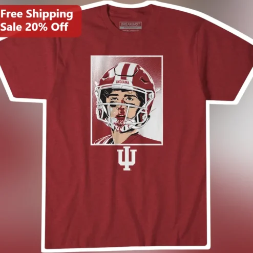 Indiana Hoosiers Fernando Mendoza Pop Art Football Graphic Tee