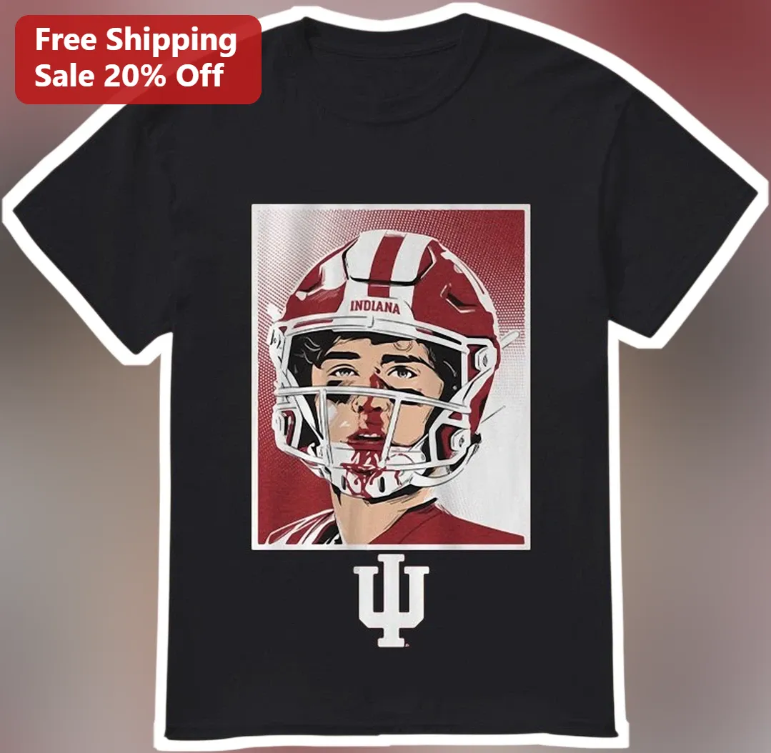 Indiana Hoosiers Fernando Mendoza Pop Art Football Player Graphic Tee