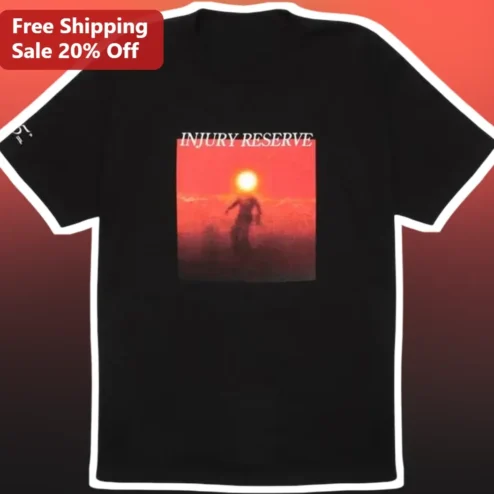 Injury Reserve Tee Hip Hop Band Merch By The Time I Get To Phoenix Graphic Shirt
