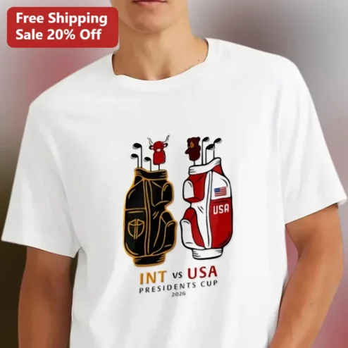 INT vs USA Presidents Cup 2026 Golf Rivalry Tee for Fans