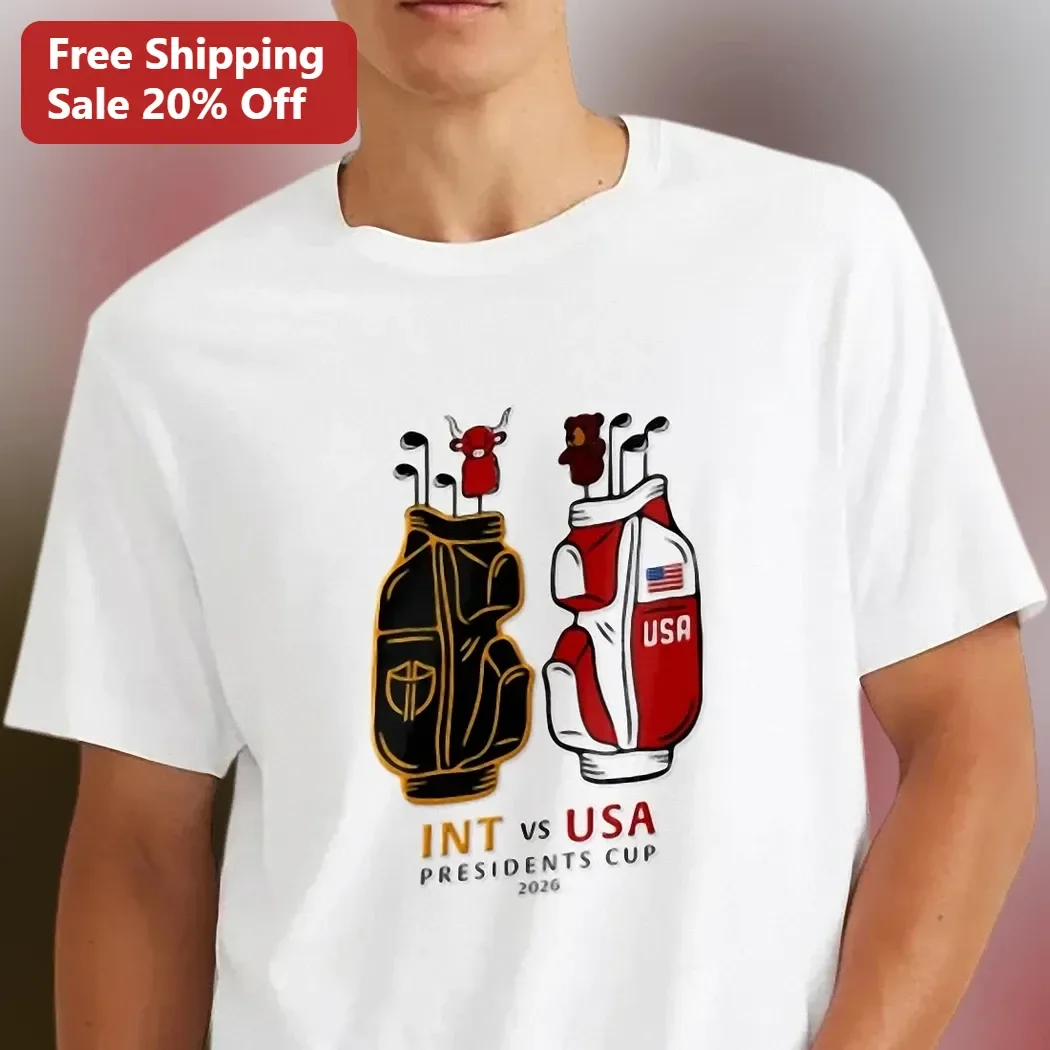 INT vs USA Presidents Cup 2026 Golf Rivalry Tee for Fans