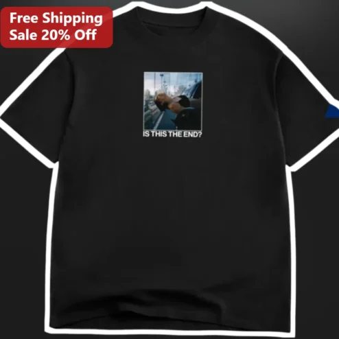 Is This The End? Retro Indie Rock Graphic Tee for Men Women