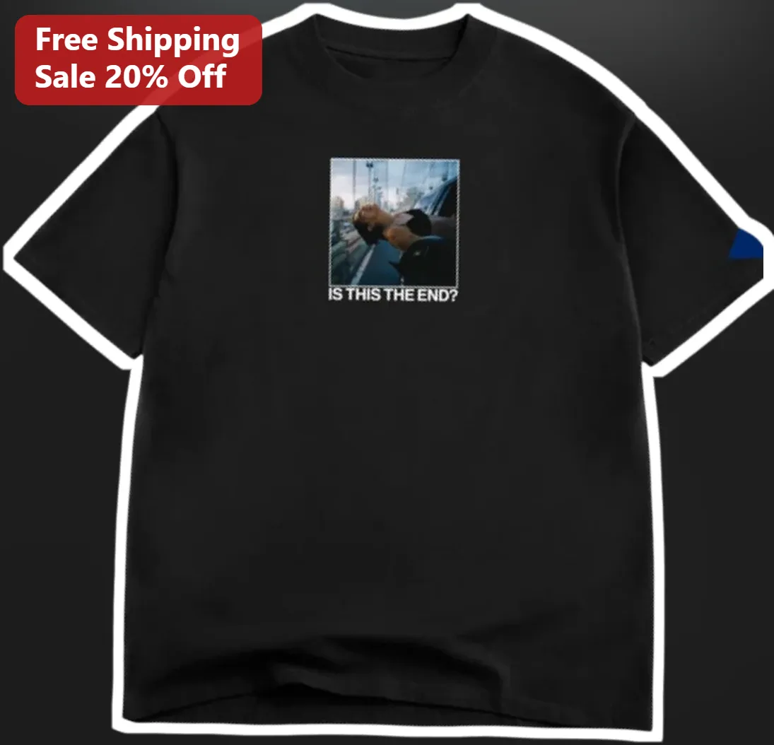 Is This The End? Retro Indie Rock Graphic Tee for Men Women