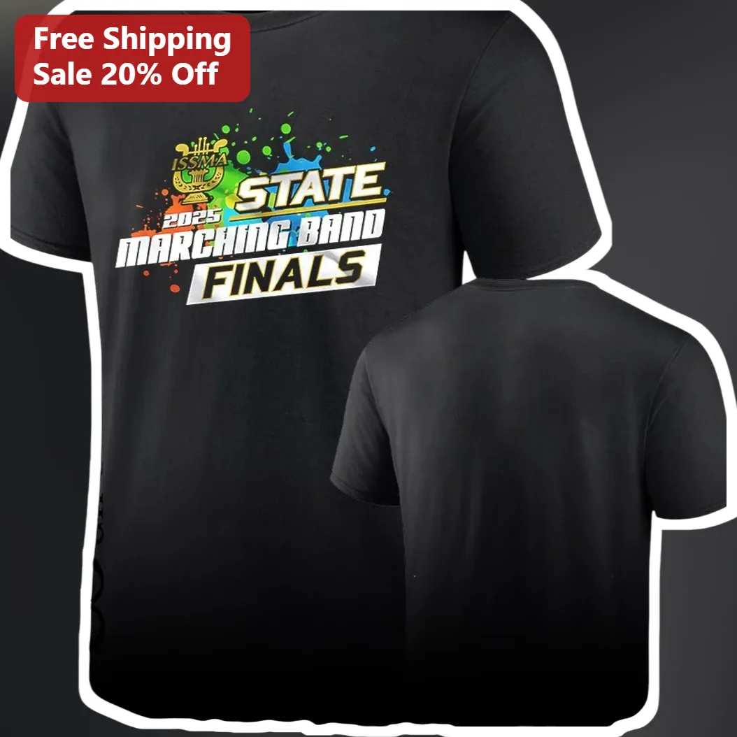 ISSMA State Marching Band Finals Tee Indiana High School Band Competition Apparel Gift