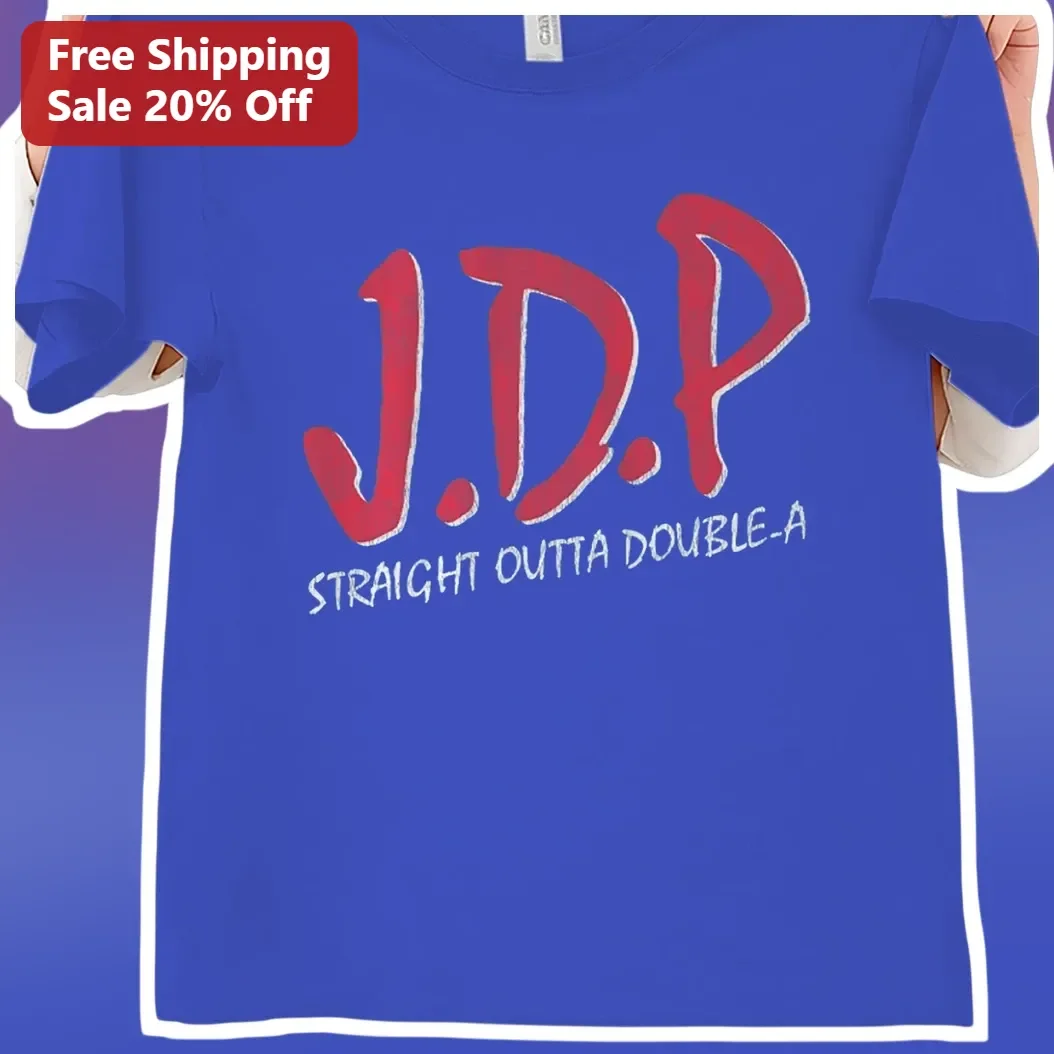 J.D.P. Straight Outta Double-A Josue De Paula Baseball Tee