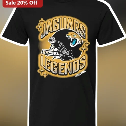 Jacksonville Jaguars Legends #DUUUVAL Graphic Tee NFL Fan Gift