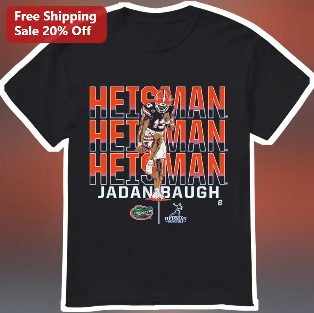 Jadan Baugh Heisman Pose Florida Gators Football Fan Tee