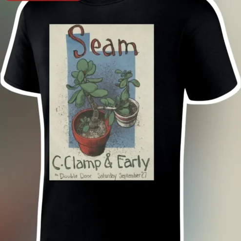 Jade Plant Succulent Vintage Poster Tee for Plant Lovers Retro Botanical Gift