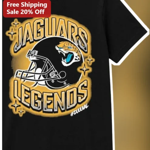 Jaguars Legends Vintage NFL Football Fan Graphic Tee