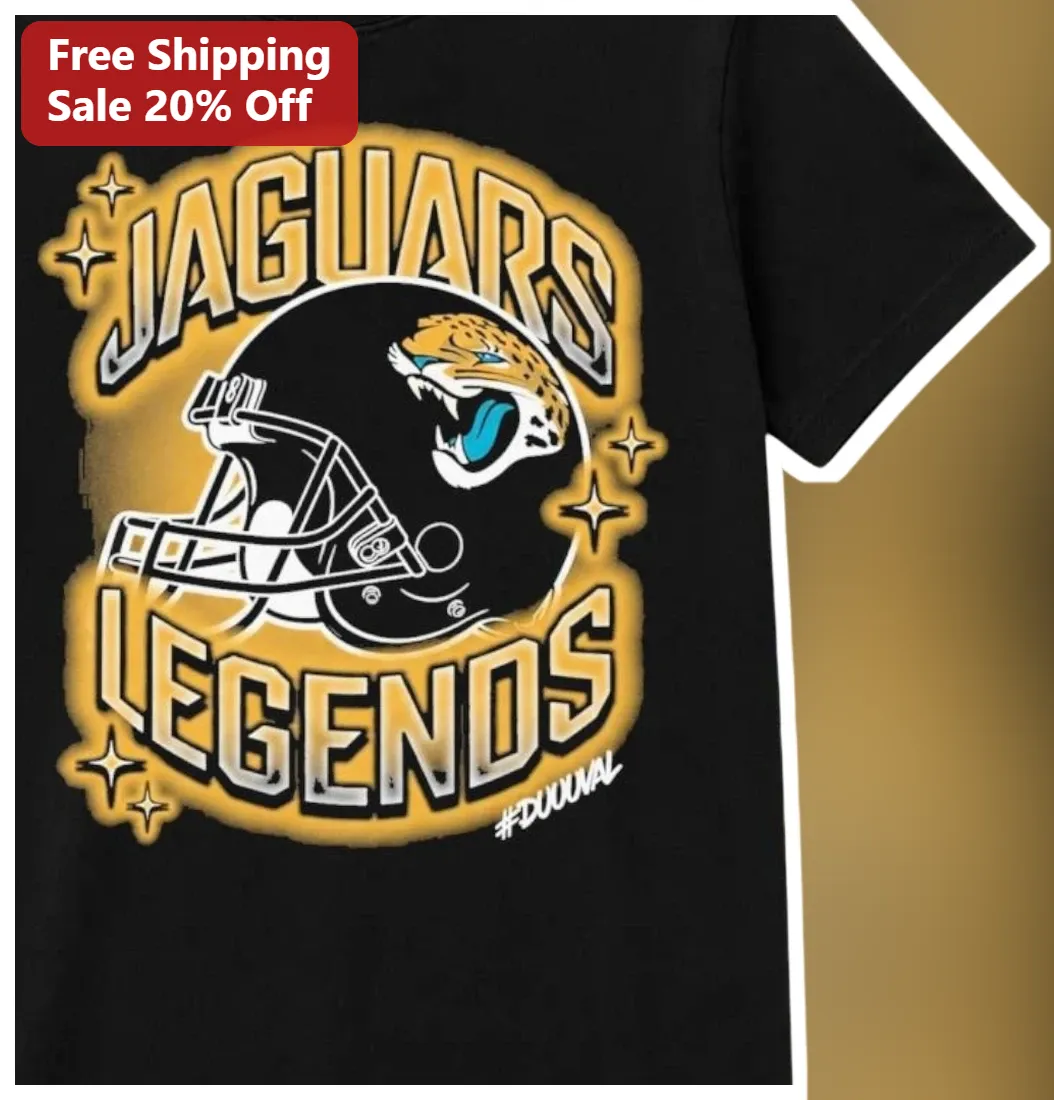 Jaguars Legends Vintage NFL Football Fan Graphic Tee