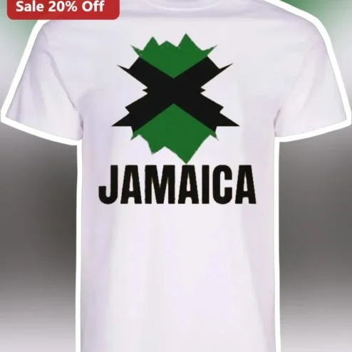 Jamaica Distressed Flag Graphic Tee Caribbean Pride Souvenir Gift for Men Women