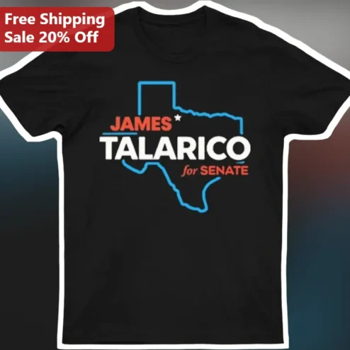 James Talarico for Senate Tee Texas U.S. Senate Campaign Shirt